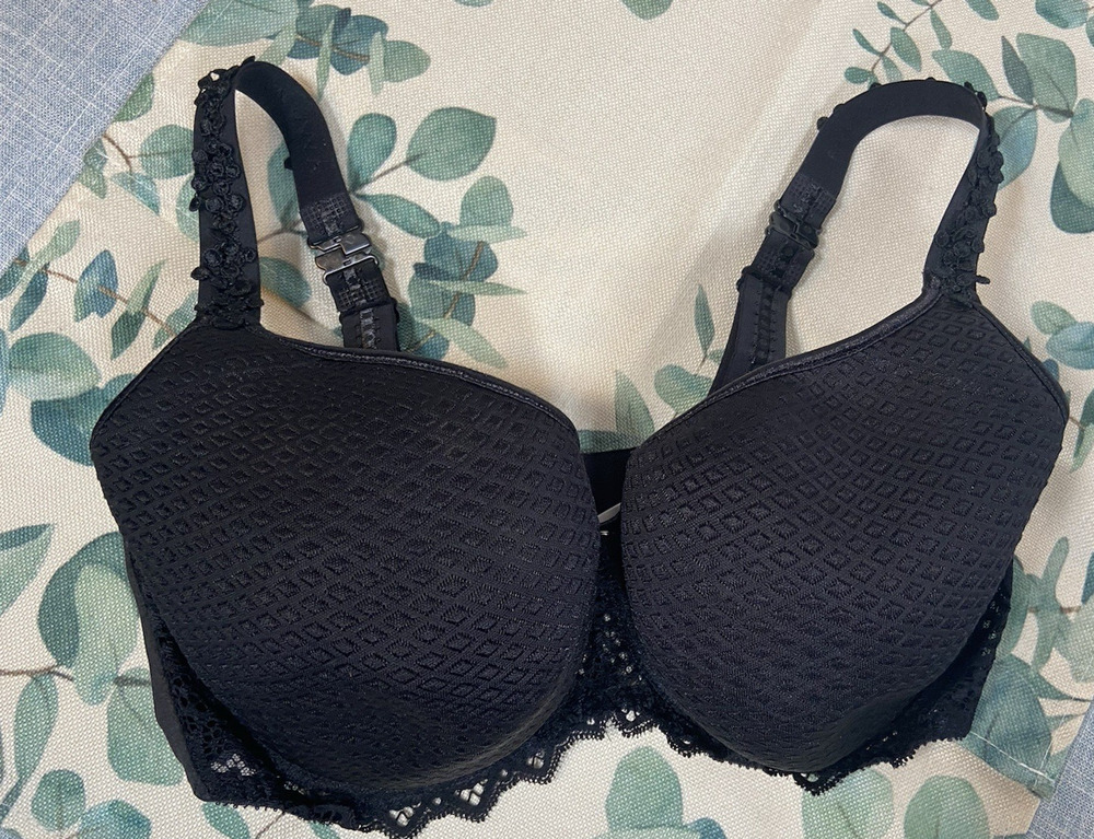 EMPREINTE Cassiopee Spacer Underwire Bra with Multiway Straps, Black, 32F, 44151